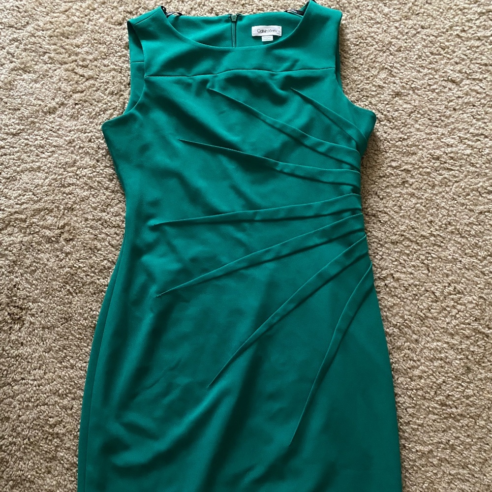 Green Calvin Klein Dress